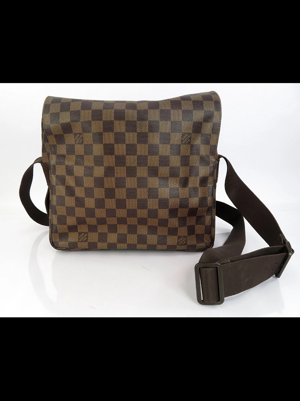 Louis Vuitton Brown Checkered Messenger Bag